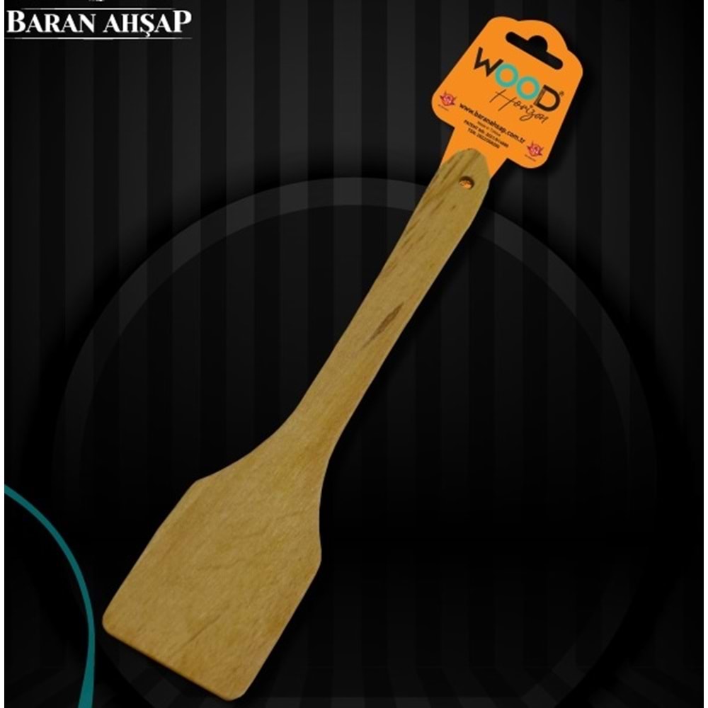 BARAN AHŞAP 3746 WH LÜX CİLALI SPATULA *200*