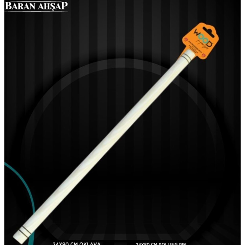 BARAN AHŞAP 3807 24X80 CM OKLAVA *100*