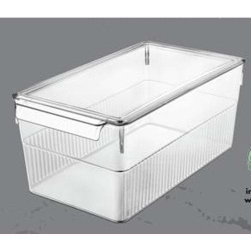 FURKAN PLASTİK F228 KAPAKLI MAXİ DOLAP ORGANİZER 8 LT *12*