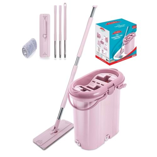 FLORA F444 TRİO TABLET MOP SETİ 14 LT *4*