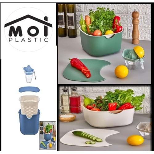 MOİ PLASTİK M102 MİX 5 PARÇA SET *16*