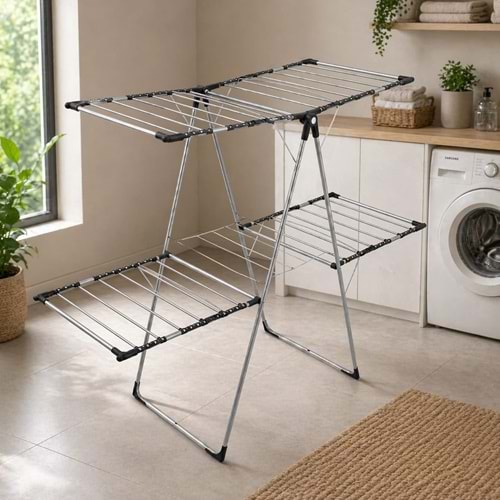 HARDX 30007 ELİT PLUS İKİ KATLI KURUTMALIK *4*
